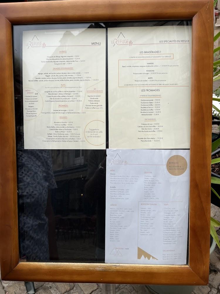 Le Refuge - Menu Image 2